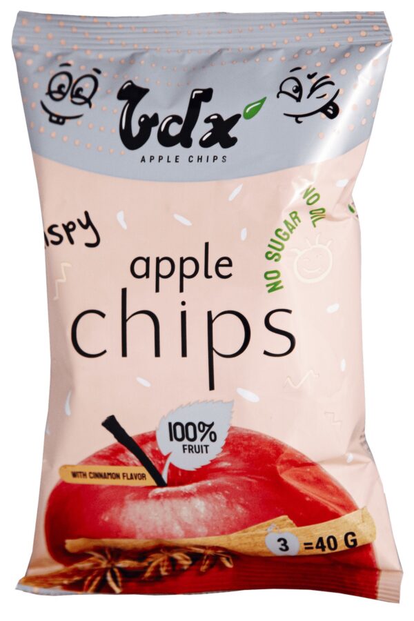 vdx crispy apple chips red cinnamon